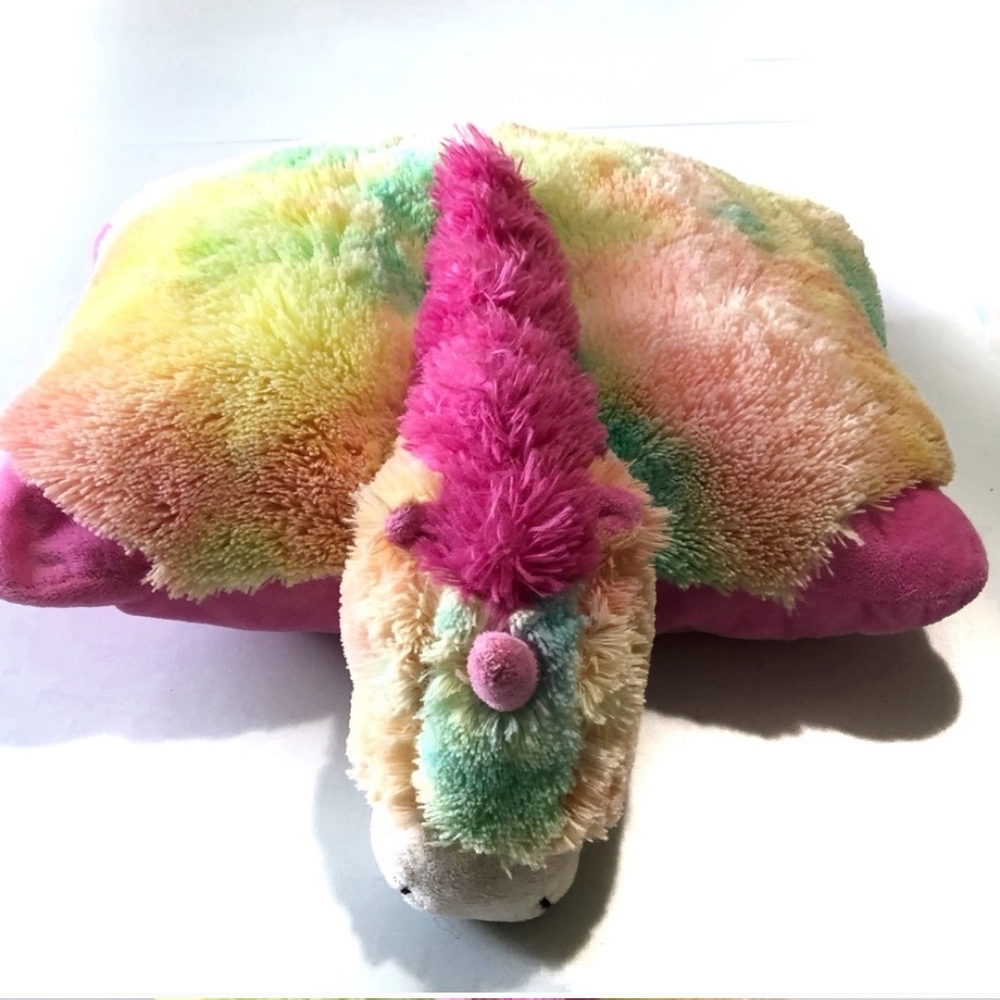 Colorful Unicorn Stuffed Animal Pillow